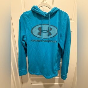 Under Armour. Rival Terry Hoodie. Blue. Size Small.